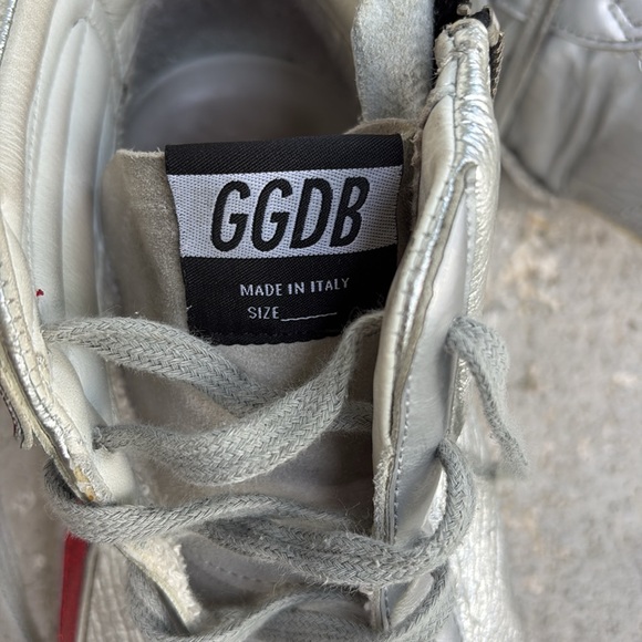 Golden Goose Silver slide trainers - Picture 5 of 9